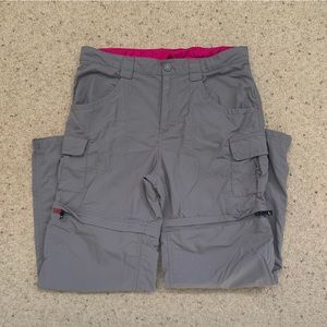The North Face Girls XL zip off pants